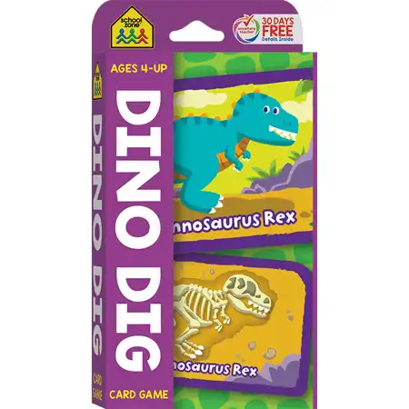 Dino Dig Card Game