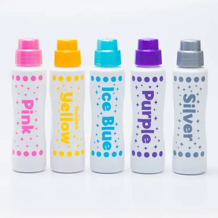 Do•a•Dot Art!™, Shimmer - Pink, Purple, Blue, Yellow, Silver