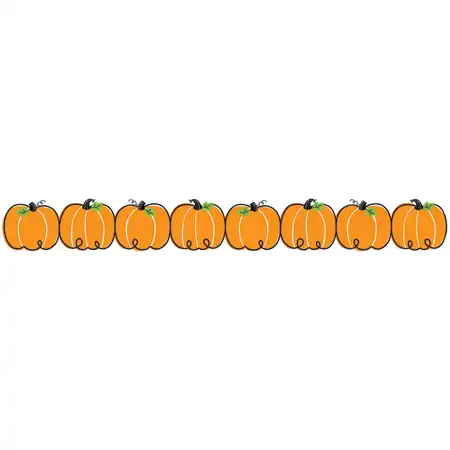 Doodle Pumpkins EZ Border