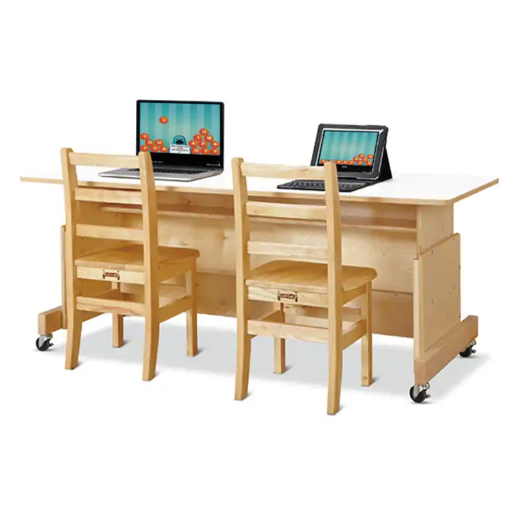 Double Computer Station