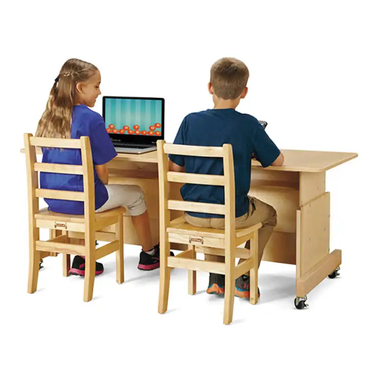 Double Computer Station