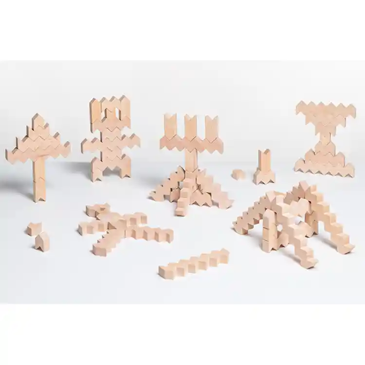 Zig Zag Blocks, 60 pieces