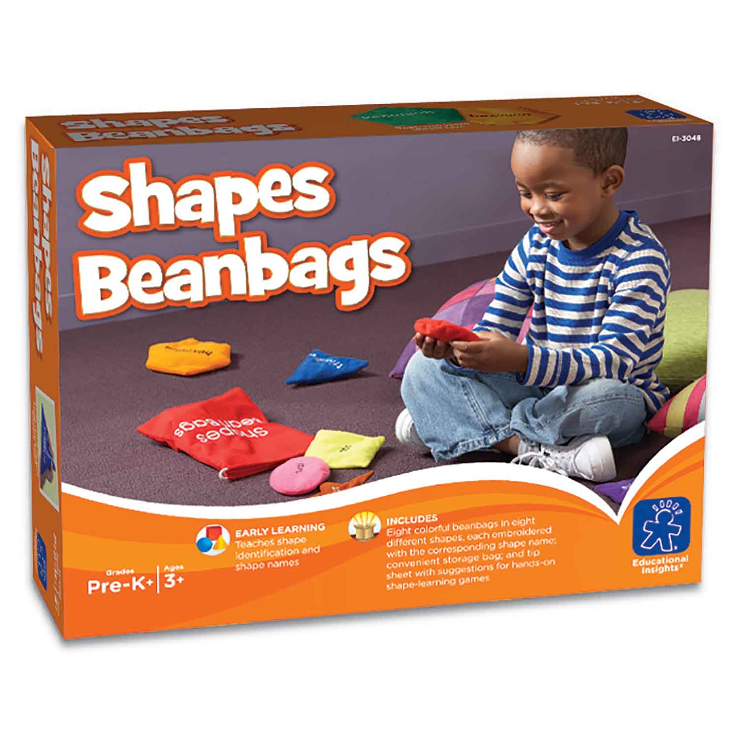 Bean bags with cheap names on them