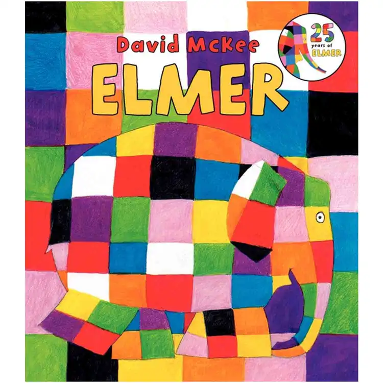 Elmer Board Book
