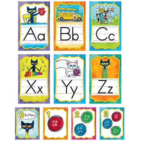 Pete the Cat Alphabet Bulletin Board Set