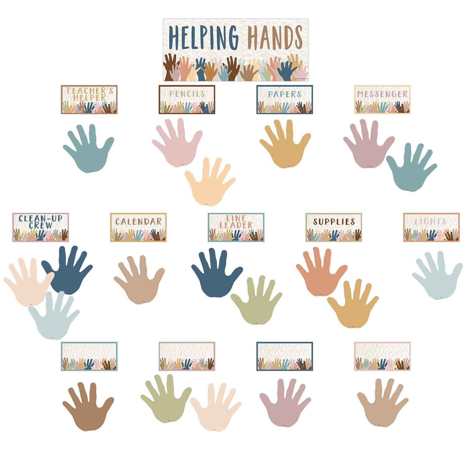 children's helping hands clipart