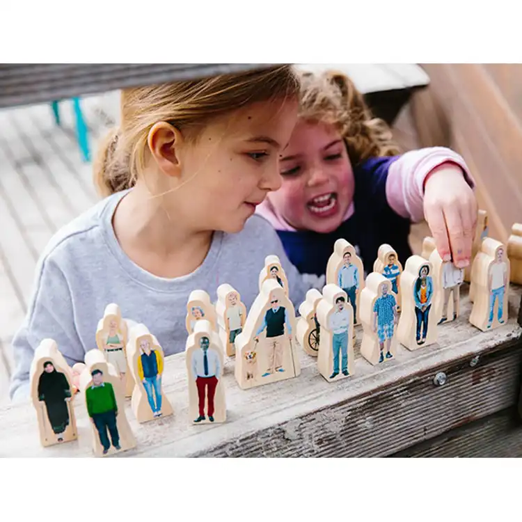 Everyone's Family Wooden Figures