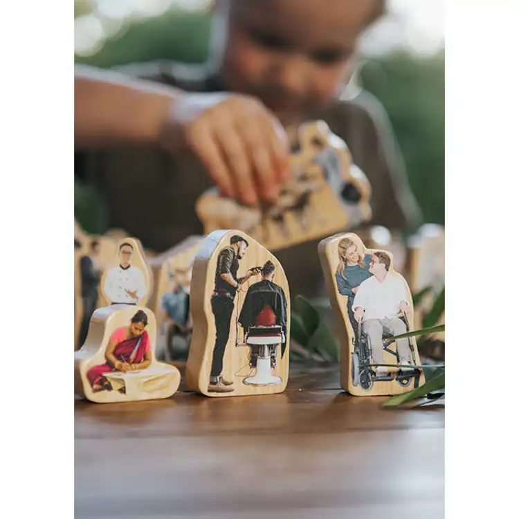 Everyone's Family Wooden Figures