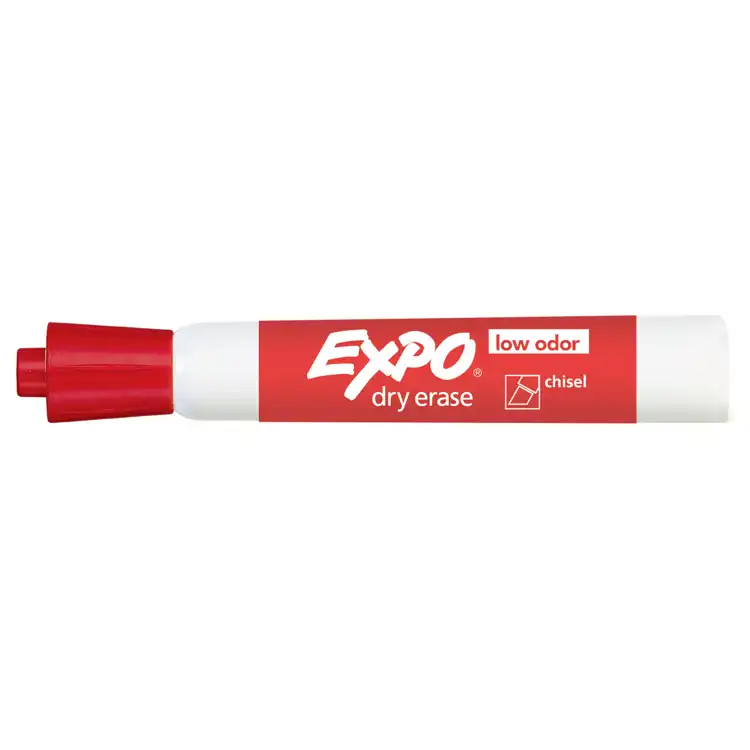 Expo® Dry-Erase Markers, Red
