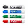 Expo® Low Odor Dry-Erase Markers, 4 Color Set, Bullet Tip