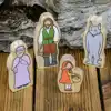 Fairy Tale Wooden Characters