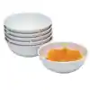 Family Style Dining Plastic Bowls, 6 Pieces