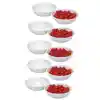 Family Style Dining Serving Bowls, 24 Pieces