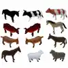 Farm Animals, Set of 12