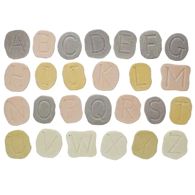 Feels Write Letter Stones, Uppercase