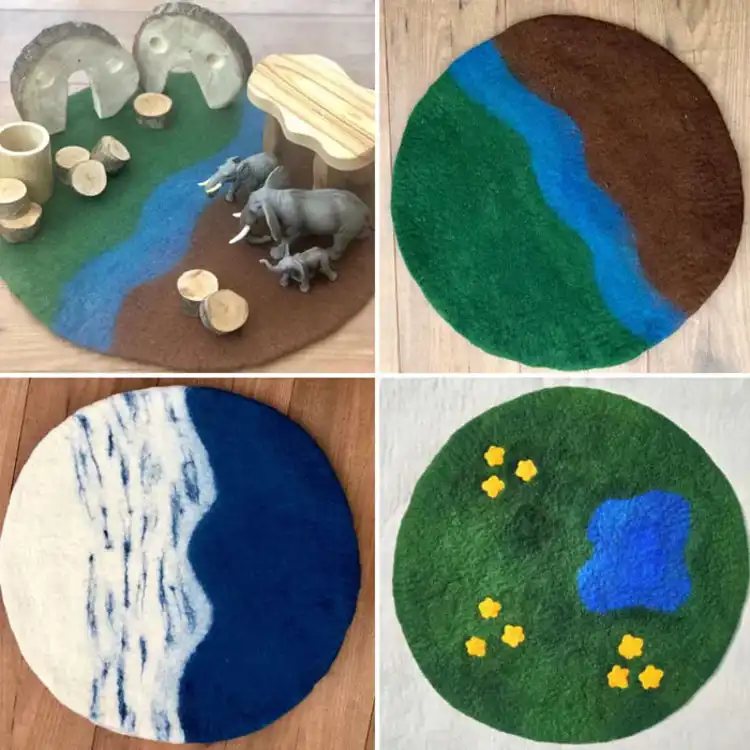 Felt Scenery Mats Set