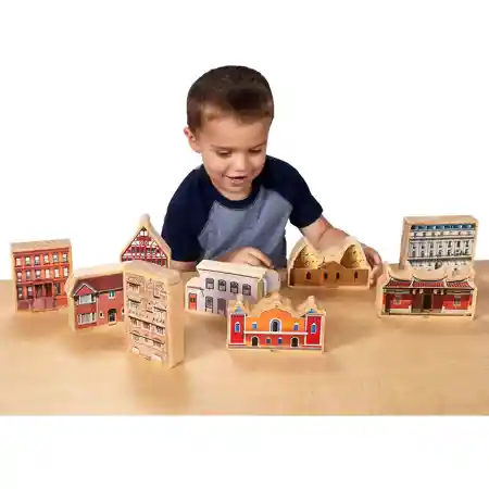 Homes In Our World Block Set