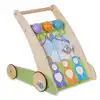 First Play Wooden Ring and Ding Forest Friends Push Toy