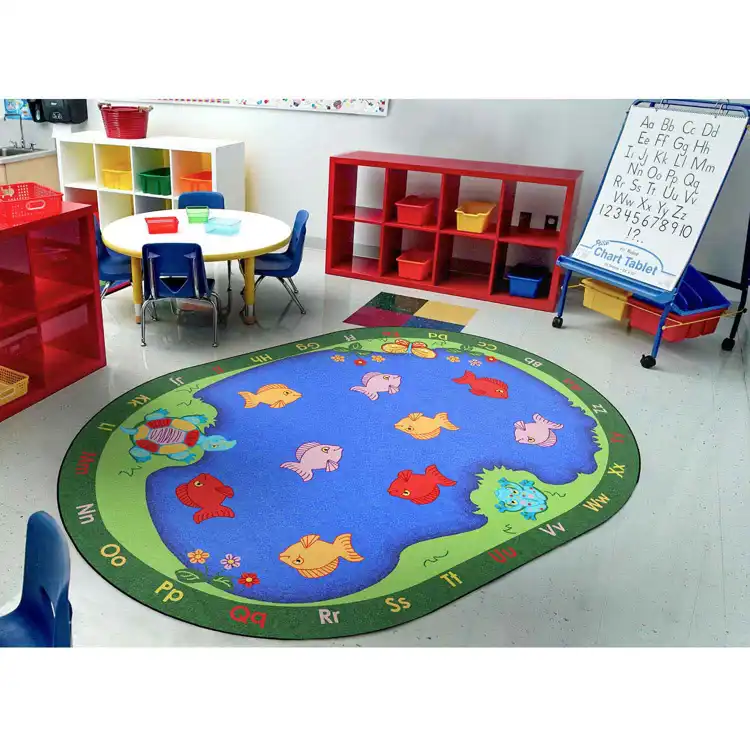 Fishin' Fun Classroom Rug