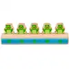 Five Frogs on a Log