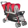 Foundations® Trio Sport™ Strollers, Red