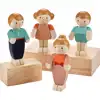 Friends and Family Figures, Ivory