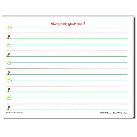 K-1 Writing Paper