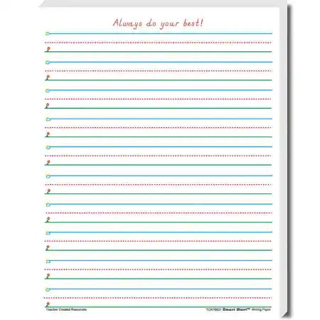 Smart Start 1-2 Writing Paper