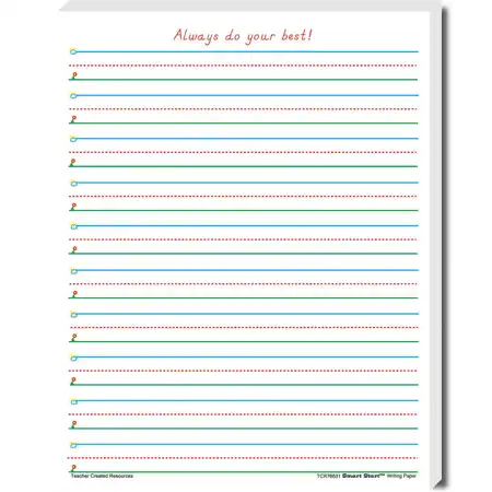 Smart Start 1-2 Writing Paper