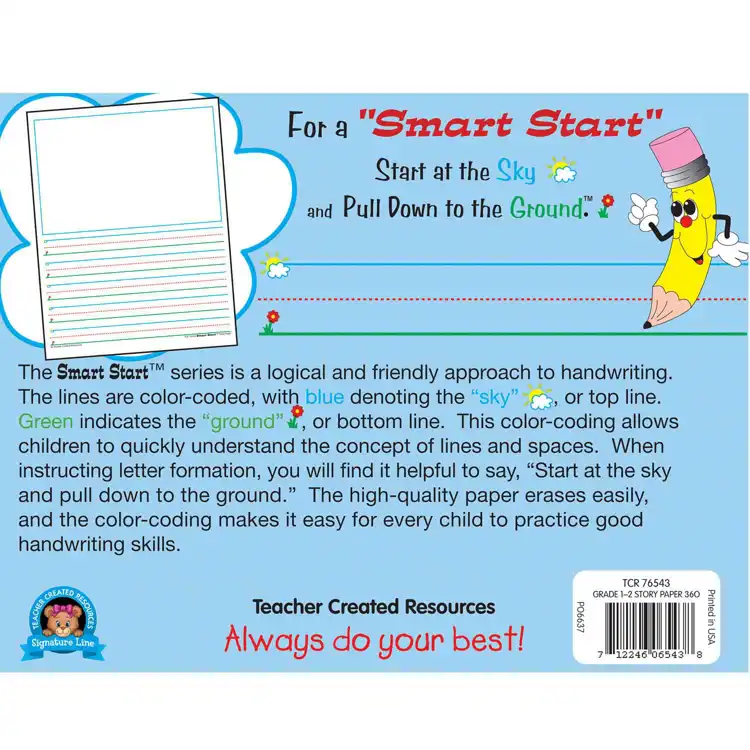 Smart Start 1-2 Story Paper