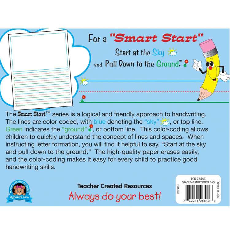 Smart Start 1-2 Story Paper