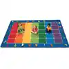 Fun with Phonics Classroom Rug, Rectangle 7'6" x 12'