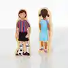 Wedgie Families & Friends Set