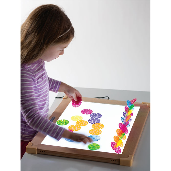 Tabletop online light panel