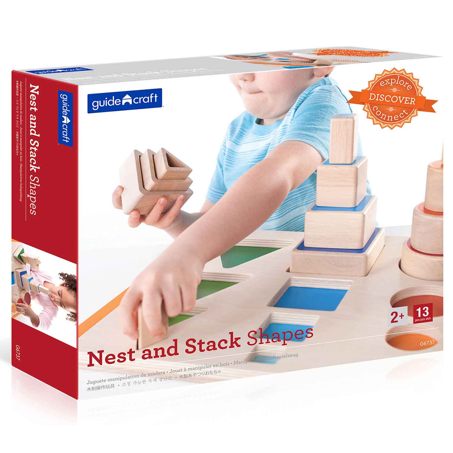 Match And Stack Shapes Nest & Stack Shapes | Becker's School Supplies