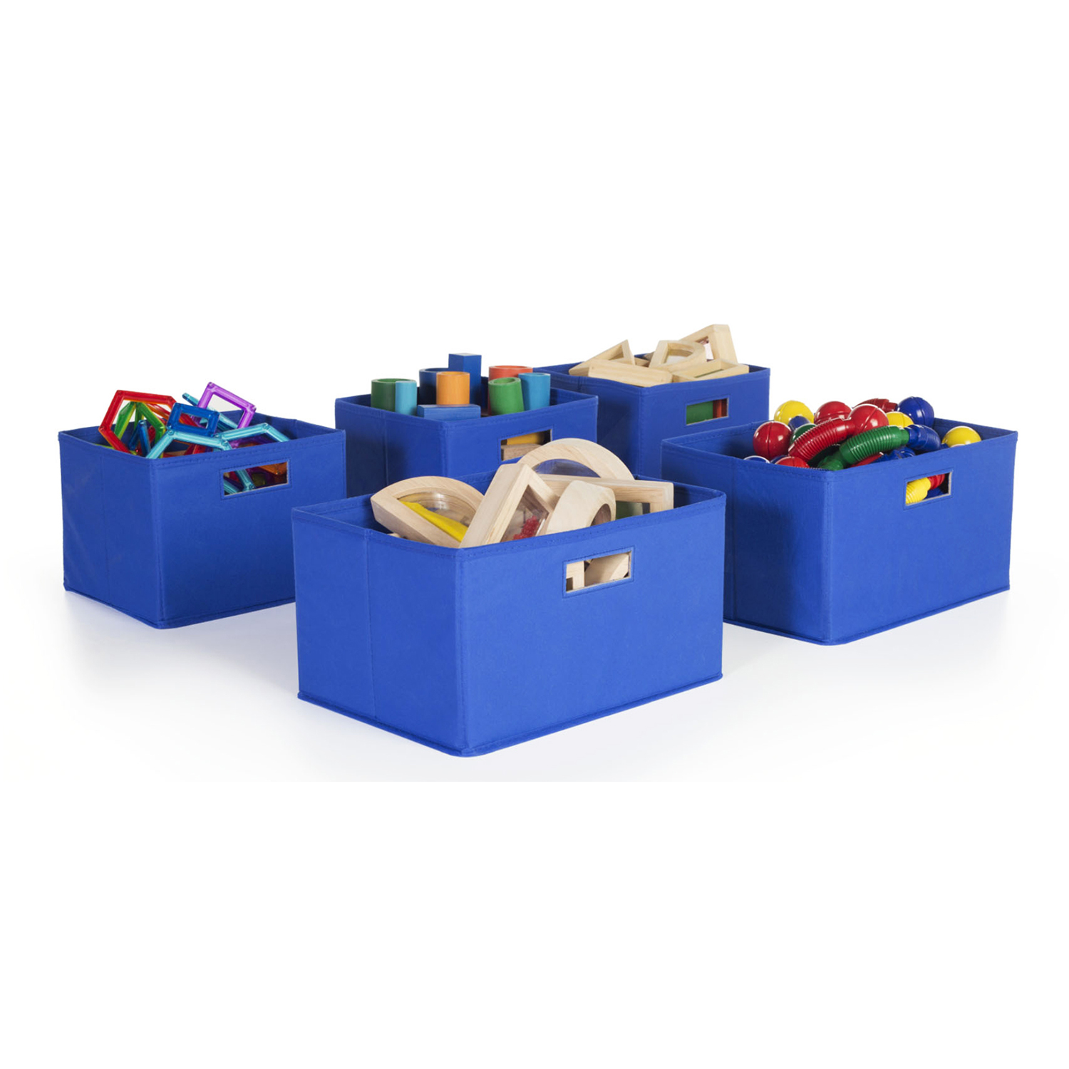 Storage Bins, Blue Becker's School Supplies