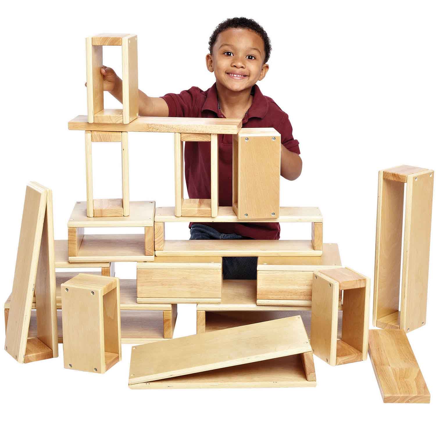 Large wooden blocks for toddlers shop