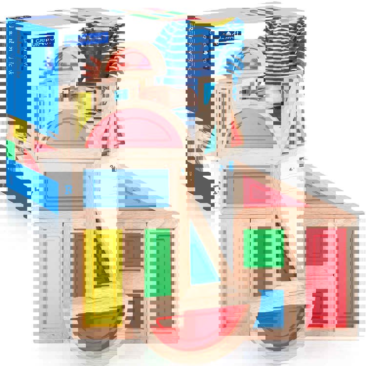 Rainbow Block Set, 10 Pieces