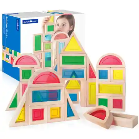 Rainbow Block Set, 30 Pieces