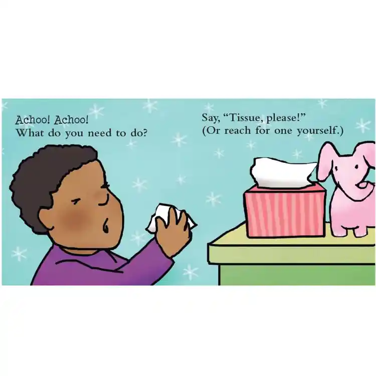 Germs Are Not For Sharing Board Book