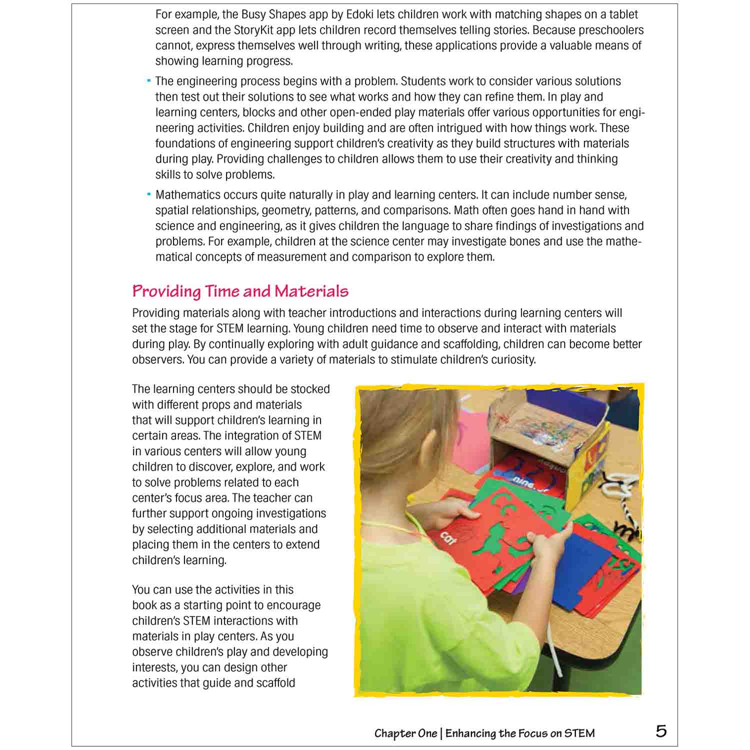 STEM Play: Integrating Inquiry into Learning Centers