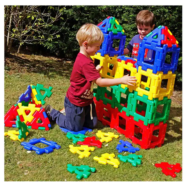 Giant Polydron, 80 Pieces