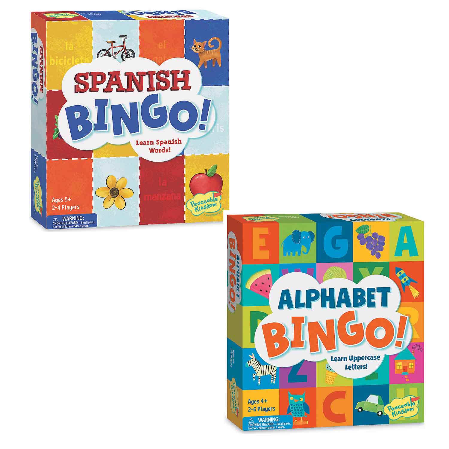 Relativiteitstheorie Gladys meerderheid Bingo Board Games, Set of 2 | Becker's School Supplies
