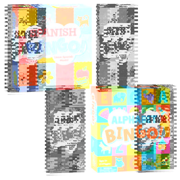 Bingo Board Games, Set of 2