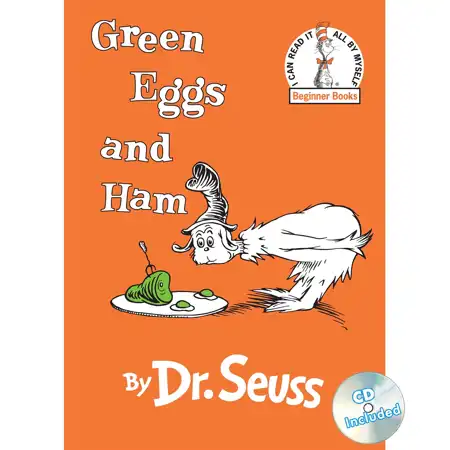 Green Eggs & Ham Book & CD