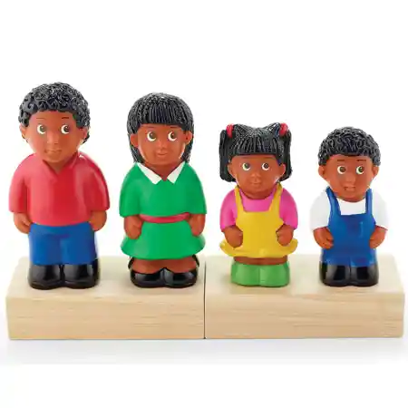 African American Family Figures