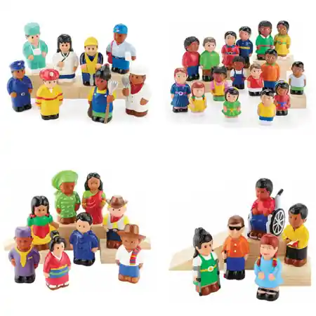 Families Figures Classroom Set