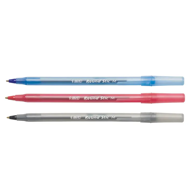 Bic® Medium Point Round Stic® Pens