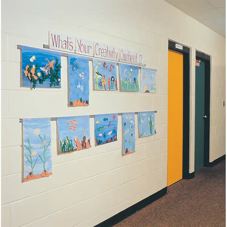 Hold-Up Display Rails