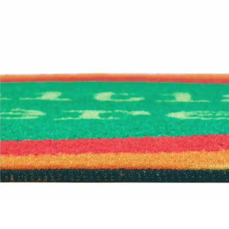 Healthy Habits Collection™ Sanitize Here Mat, Rainbow Dot